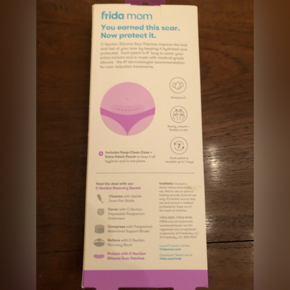 NWT Frida Mom C-Section Silicone Scar Patches- Sealed Package - Picture 2 of 5